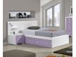 Bed w / mattress 190x110 w / 2 drawers