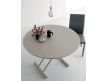 TABLE C / BASE MDF BEIGE AND COVER GLASS EXTRA LIGHT BEIGE