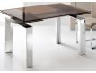 Table Avaj Rt w/ glass bronze