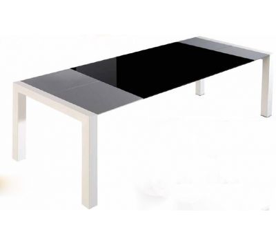 Table Atlam I w/ glass black