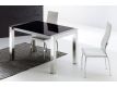 Table Acronem w/ glass black