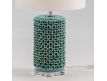 DETAIL OF THE TABLE LAMP GREEN
