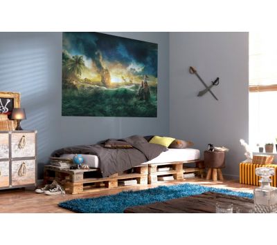 Ambient Photomural Pirates Caribbean