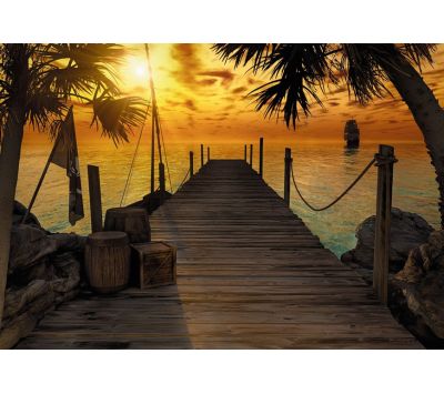 Photomural Treasure Island