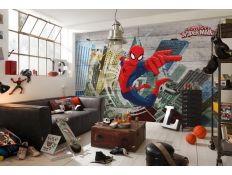 Ambiente Fotomural Spider-Man Concrete