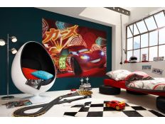 Ambient Photomural Cars Neon