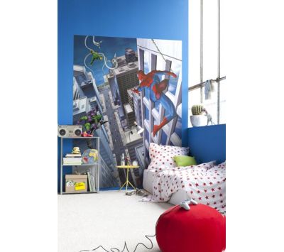 Ambient Photomural Spider-Man and Villains