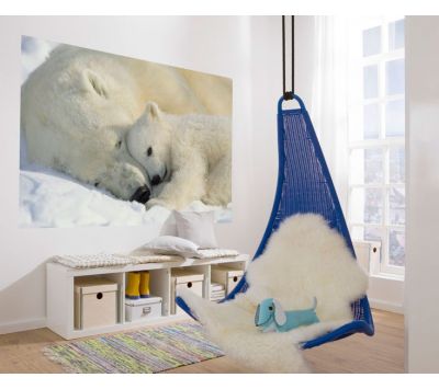 Ambient Photomural Polar Bears