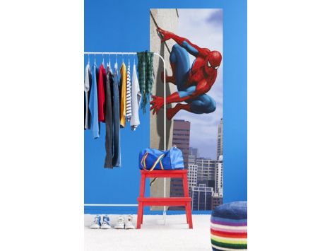 Ambient Photomural Spider-Man 90 Degree
