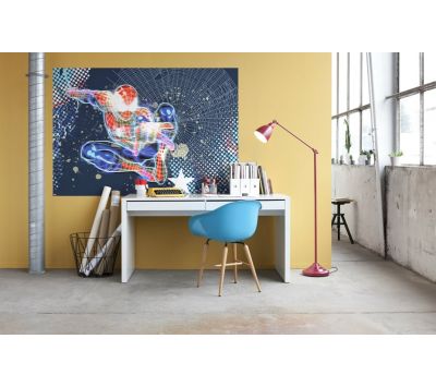 Ambient Photomural Spider-Man Neon