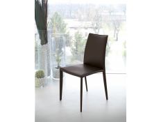 Cadeira Delfina SR em couro regenerado