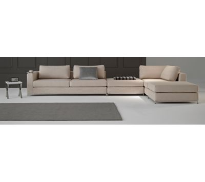 Sofá de canto c/ chaiselolng esq Huissen