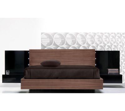 Cama + mesas cabeceira Pure