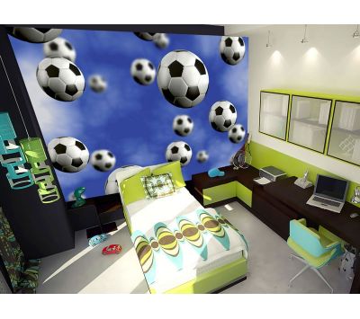 Photomural Foot balls 187