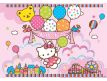 Photomural Hello Kitty and baloons