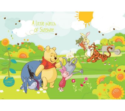 Fotomural Winnie the Pooh and friends