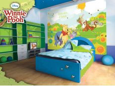 Photomural Winnie the Pooh and friends