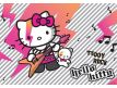 Photomural Hello Kitty and Teddy Rock