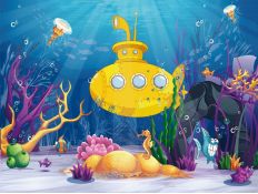 Fotomural Vida marinha