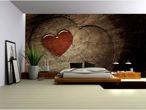 Fotomural Heart in the tree