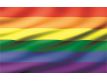 Fotomural Waving Rainbow Flag