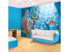 Fotomural Ariel and King Triton