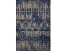 RUG CHENILLE BLUE