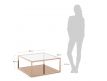 Square coffee table Lli