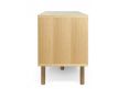 Side Sideboard oak+pure white+gray matte+oak Dann