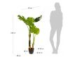 PLANT WITH VASE ILIONE