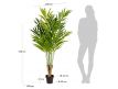  Planta artificial Dypsis lutescens 196cm