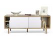 Sideboard oak+pure white+oak Dann