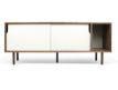 Sideboard walnut+pure white+walnut Dann