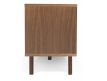 Side Sideboard walnut+gray matt+pure white+walnut Dann