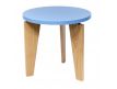 Coffee Table light blue+oak Ailongam I
