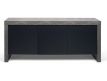 Sideboard concrete + pure black Ebok