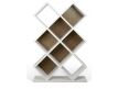 Bookseller pure white+walnut Anorev