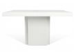 Mesa de jantar branco alto brilho+branco puro Ksud