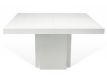 Mesa de jantar branco alto brilho+branco puro Ksud
