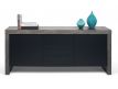 Sideboard concrete+pure black Ebok II