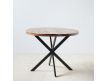 ROUND TABLE BROWN-NEG