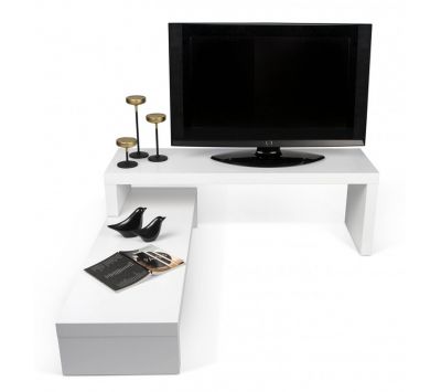 TV Base pure white Fflic
