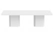 Dining table white high glos+pure white Ksud II