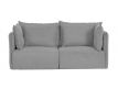 Sofa smooth grey Enud III