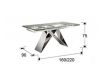 EXTENSIBLE DINING TABLE AKIM