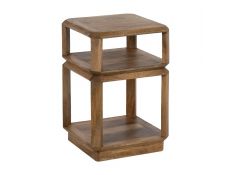 SIDE TABLE MARRON