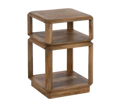 SIDE TABLE MARRON