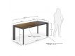 DINING TABLE EXT. SIXA
