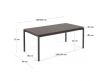 DINING TABLE EXT. ZALTANA