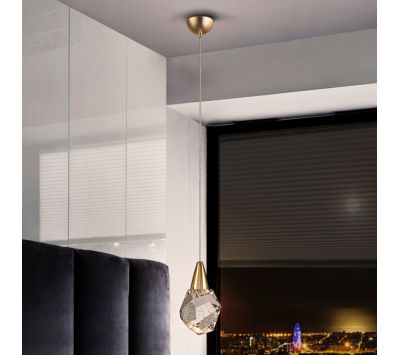 CEILING LAMP AQUARIA MATT GOLD